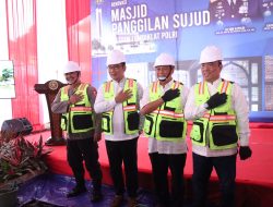 Sespim Lemdiklat Polri Letakan Batu Pertama Bangun Masjid, Didesain Ridwan Kamil