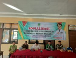 Sosialisasi Pencegahan Penyalagunaan Narkotika Bagi Generasi Muda Dan Masyarakat 
