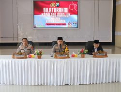Silaturahmi Bersama Ulama Kamtibmas, Kapolres Nganjuk Sampaikan Pesan Persatuan