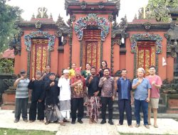 Marhaen-Trihandy Dapat Dukungan dari Umat Hindu di Pura Kertabuana Giri Wilis