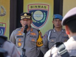 Penyekatan di Perbatasan Nganjuk-Madiun Antisipasi Proaktif Polres Nganjuk dalam Menjaga Kondusivitas Suroan Agung