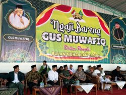 Pengajian Gus Muwafiq di Kertosono Trihandy dan Romo Widodo Beri Dukungan Penuh