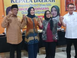 Eks Bupati Nganjuk Taufiqurrahman dan Novi Bergabung Menangkan Duo Bunda