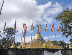 Pagoda Emas di Sumatera Utara Liburan Asik Tanpa Perlu ke Myanmar!