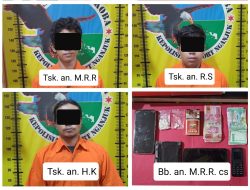 Polres Nganjuk Ungkap Jaringan Pengedar Narkotika Jenis Pil Koplo, Tiga Tersangka Ditangkap