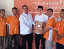 Pasangan Calon Bacabup dan Bacawabup Nganjuk Mengunjungi Sekretariat Partai Buruh