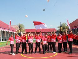 SEMARAKKAN HARI PENGAYOMAN DAN HUT RI KE-79, LAPAS PASURUAN GELAR UPACARA PEMBUKAAN PERLOMBAAN