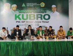 Mujahadah Kubro Awali Konferwil GP Ansor Jatim di Pesantren Zainul Hasan Genggong