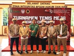 Jaket Hasil Kerajinan Tangan WBP Lapas Pasuruan Menjadi Kostum Kebanggaan Sang Juara