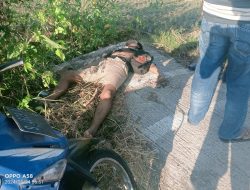 Tergeletak di Pinggir Jalan Seorang Pemuda di Warujayeng Diduga Mengakhiri Hidupnya dengan Minum Racun Potasium