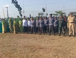 Bsbinsa Koramil 0810/09 Ngronggot Mengikuti Upacara Perinataan HUT Kemerdekaan RI KE – 79 Di desa  Juwet