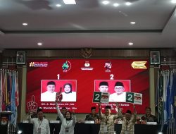 Rapat pleno pengundian dan penetapan nomor urut pasangan calon Bupati dan wakil Bupati kabupaten Pasuruan