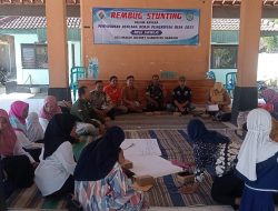 Babinsa Desa Jatirejo Terus Dukung Percepatan Penanggulangan Gizi Buruk Dan Pencegahan Stunting Di Wilayah Binaan.