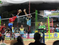 Meriah || Jelang HUT TNI Ke 79 Kodim Nganjuk Buka Turnamen Bola Voli Putra Dandim Cup