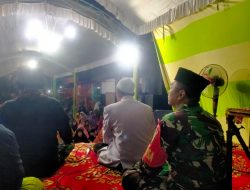 Menjadi Prajurit TNI AD Yang Religius Babinsa Selalu Hadiri Kegiatan Keagamaan di Wilayah