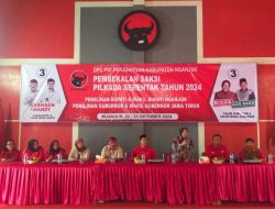 Tri Rismaharini Resmi Buka Pembekalan Saksi Pilkada Serentak 2024 di Nganjuk