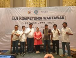 Dewan Pers Gelar Uji Kompetensi Wartawan di Hotel Kokon Banyuwangi
