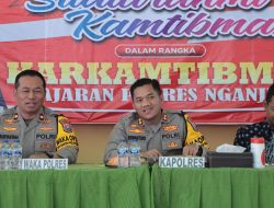 Silaturahmi Kamtibmas di Kecamatan Pace, Kapolres Nganjuk Ajak Perangi Berita Hoax