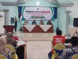 Babinsa Koramil 0810/14 Gondang Hadiri Pelatihan Peningkatan Kapasitas Perangkat Desa