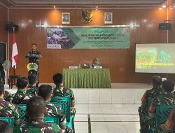 Babinsa Kodim 0810/Nganjuk Ikuti Petlatihan Manajemen Pendampingan Pompanisasi