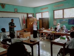 Pentingnya Tumbuhkan Kecintaan Terhadap Negara Dan Budaya Bangsa Sejak Dini Babinsa Berikan Wasbang