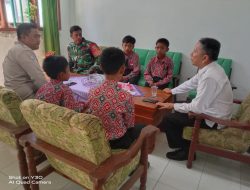 Komsos Babinsa Koramil 0810/13 Lengkong Dengan Tenaga Pendidik Pastikan Semua Sekolah Bebas Buliying