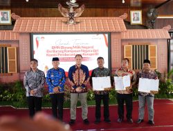 KPK Serahkan Barang Rampasan Negara Senilai Rp 27 Miliar ke Pemkab Nganjuk