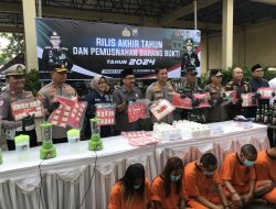 Polres Nganjuk Ungkap Capaian Kinerja Sepanjang Tahun