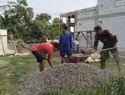 Motto Babinsa Koramil 0810/03 Loceret Selalu Membantu Kesulitan Warga Di Sekelilingnya