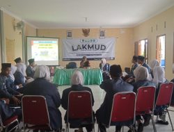 Peserta Latihan Kader Muda PAC IPNU-IPPNU Mendapat Pembekalan Wasbang Dari Babinsa Koramil 0810/15 Rejoso