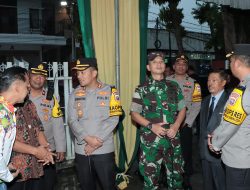 Pastikan Aman Dan Nyaman Dandim Bersama Kapolres Laksanakan Patroli Malam Natal
