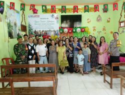 Senang Jemaat Gereja Pantekosta Ds. Klagen Kec. Rejoso Dijaga Babinsa Koramil 0810/15 Rejoso