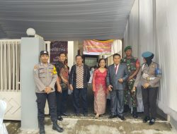 Berikan Rasa Aman Babinsa Koramil 06 Kertosono Laksanakan Pengamanan Natal di GEREJA JAWI WETAN.