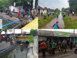 Karya Bakti Serentak Di 20 Kecamatan Se Kabupaten Nganjuk Peringati Hari Juang TNI-AD dan HUT Ke 76 Kodam V/Brawiajaya