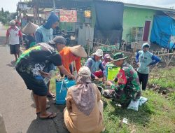 Babinsa Bersama PPL Melaksanakan Pendampingan Pertanian di Desa Oro Oro Ombo