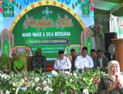Khofifah Hadiri Pengajian Rutin Ahad Wage Muslimat NU Cabang Nganjuk di Gondang