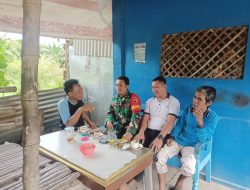 Adu Bako Babinsa Koramil 0810/02 Bagor Dengan Warga Sharing Permasalahan Yang Terjadi