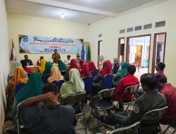 Babinsa Koramil 0810/13 lengkong Menghadiri kegiatan Musyawarah Desa APBDes