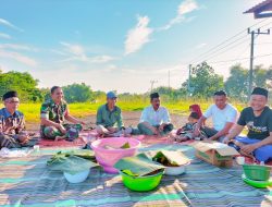 Ditengah Gempuran Budaya Modern, Babinsa Koramil 0810/04 Berbek Dukung Pelestarian Budaya Wiwit