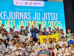 Jawa Timur Sabet Juara Umum, Kejurnas Jujitsu di Pacitan Ini Rincian Medalinya