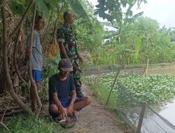 Babinsa Koramil 0810/01Nganjuk Aktif Kunjungi Anggota Kelompok Tani di wilayah