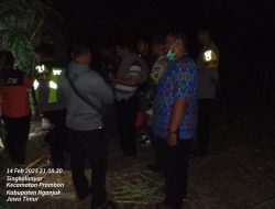 Geger! Mayat Tanpa Identitas Ditemukan Warga Nyangkut di Pohon Bambu Tepi Sungai Prambon