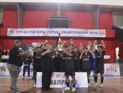 PWI Blitar Raya Futsal Championship 2025 Sukses, SMAN 1 Srengat Raih Juara Pertama
