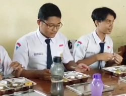 Hore! Ribuan Paket Makan Bergizi Gratis Mulai Dibagikan di Nganjuk