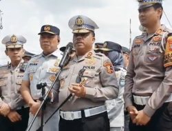 Kakorlantas Tinjau Kesiapan Operasi Ketupat 2025 di Simpang Tiga Mengkreng
