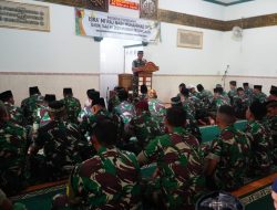 Perkuat Keimananan Kodim 0810/Nganjuk Gelar Is’raj Mi ‘raj Nabi Muhammad SAW 1446 .H
