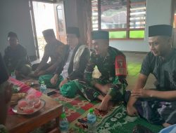 Babinsa Desa Oro-Oro Ombo Koramil 0810/18 Ngetos Melaksanakan Silaturahmi Dengan Tokoh Agama Dan Tokoh Masyarakat