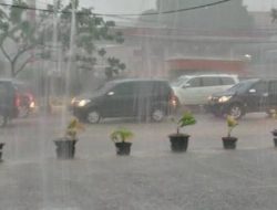 BMKG Prakirakan Potensi Hujan dan Cuaca Ekstrem Masih Bisa Terjadi Di Nganjuk