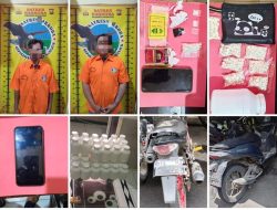 Dua Pengedar Okerbaya di Pace Diringkus Polisi Ditemukan Puluhan Ribu Sabu