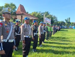 Jaga Kelancaran Mudik, 484 Personel Diterjunkan, Polres Pacitan Siapkan 12 Pos Pengamanan